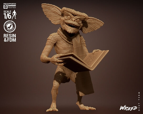 Wicked 3D Patreon The Gremlins STL 3D printing Files