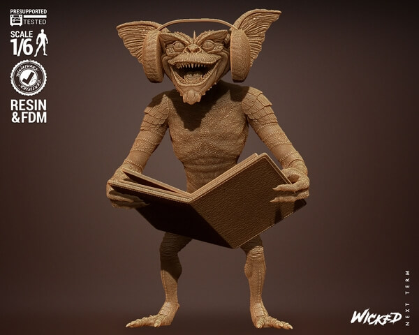 Wicked 3D Patreon The Gremlins STL 3D printing Files