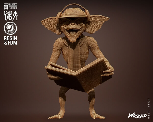 Wicked 3D Patreon The Gremlins STL 3D printing Files