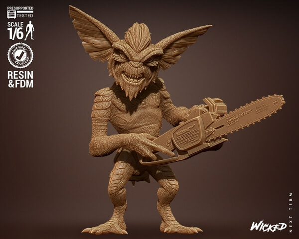 Wicked 3D Patreon The Gremlins STL 3D printing Files