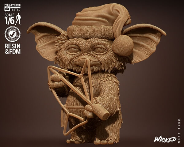 Wicked 3D Patreon The Gremlins STL 3D printing Files