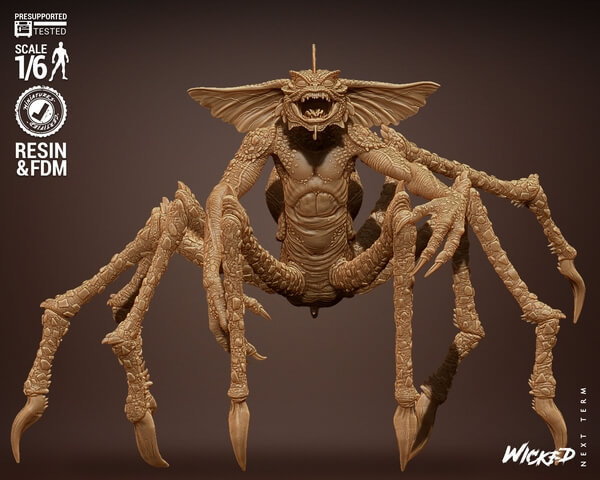 Wicked 3D Patreon The Gremlins STL 3D printing Files