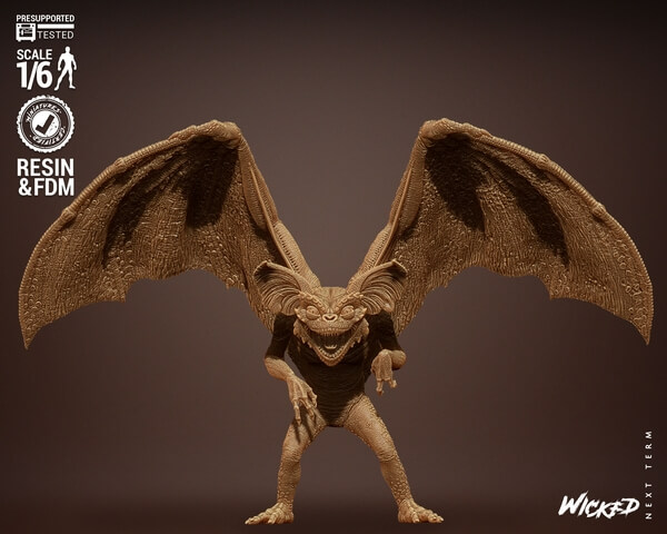 Wicked 3D Patreon The Gremlins STL 3D printing Files