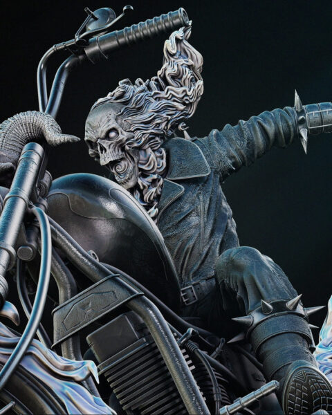 Ghost Rider 3D Printing files