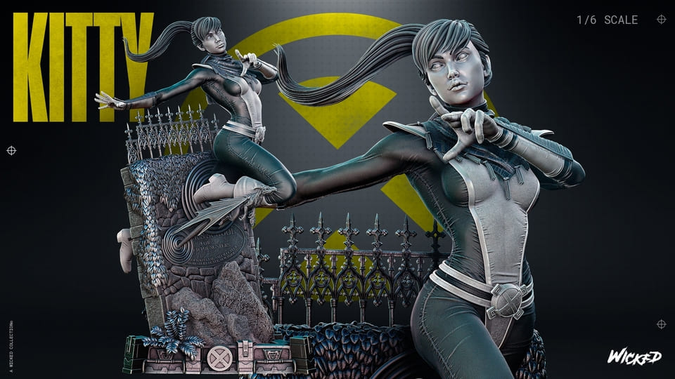 Kitty Pryde 3D STL Files