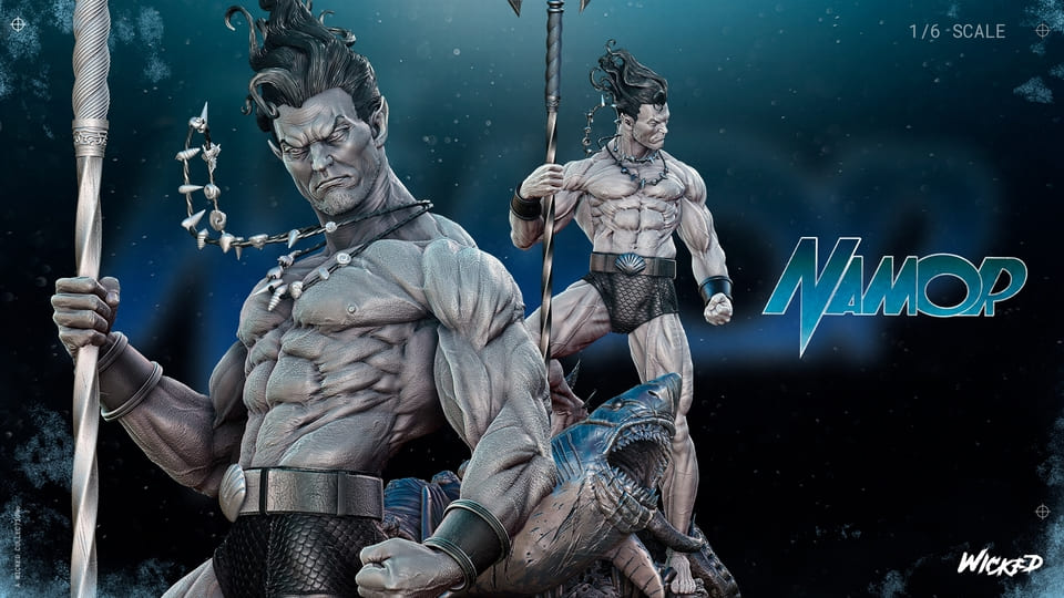 Namor Old School STL Files for Marvel Fans