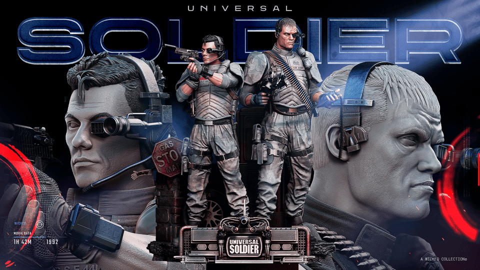 Bring Universal Soldier to Life with Exclusive STL Files