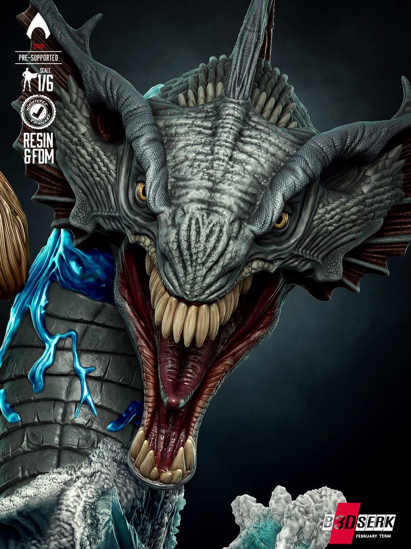 Aquaman Sculpture and Bust Model Pack (2 Models) - Image 5