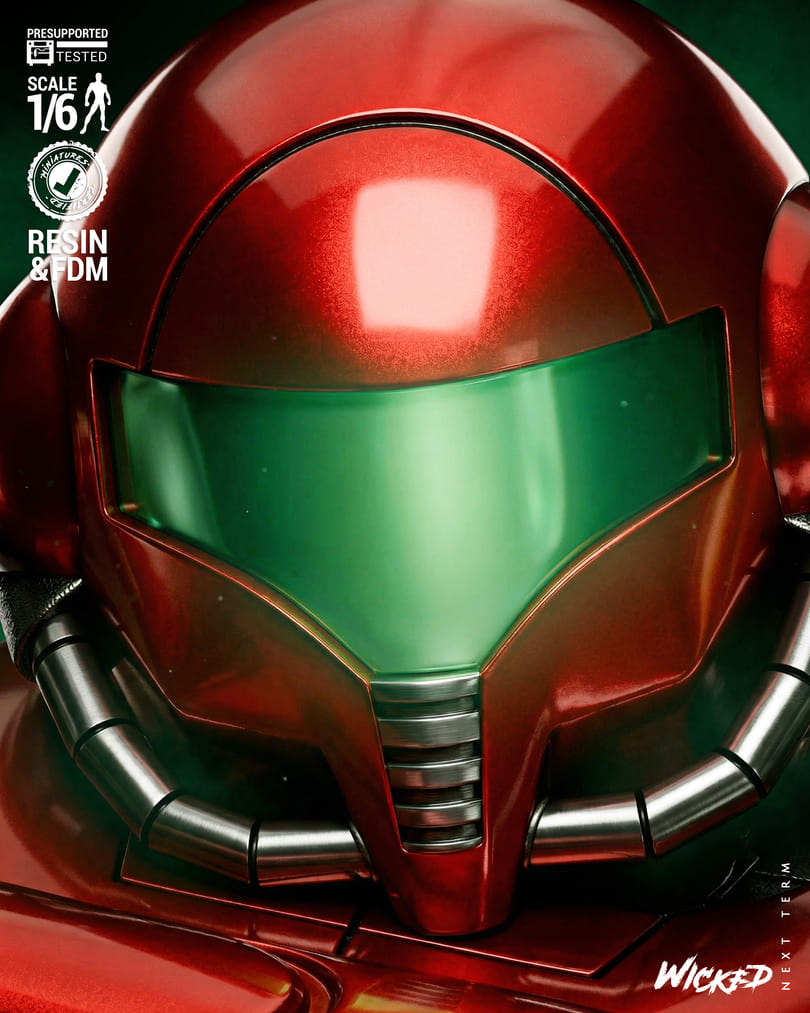 Metroid Diorama, Sculptures and Busts Model Pack (5 Models) - Image 8