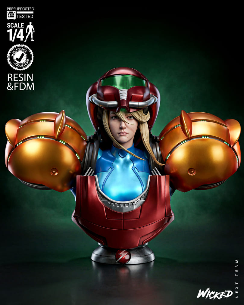 Metroid Diorama, Sculptures and Busts Model Pack (5 Models) - Image 15