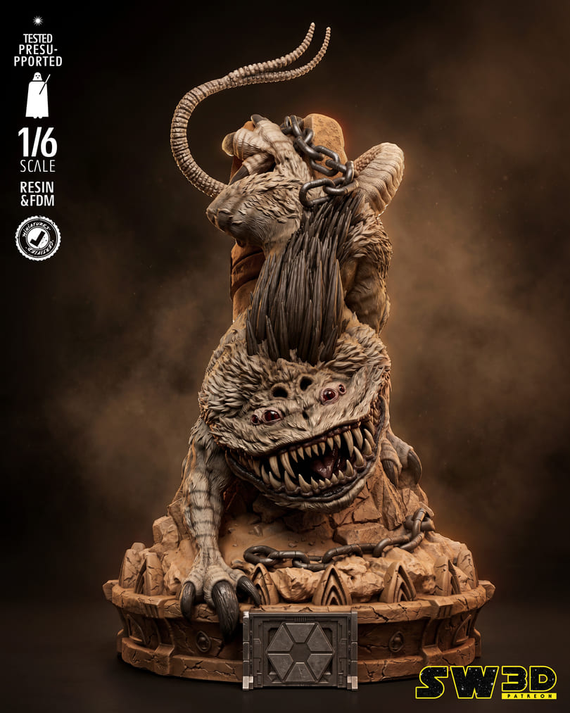 Nexu Sculpture and Wall Model Pack (2 Models) - Image 2