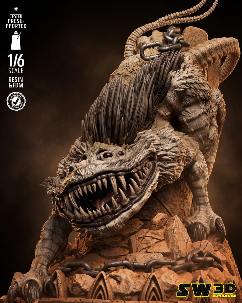 Nexu Sculpture and Wall Model Pack (2 Models) - Image 6