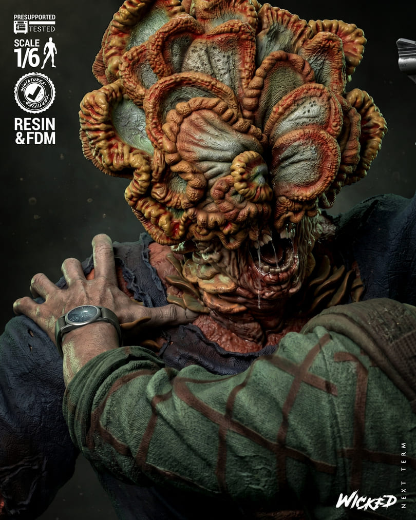 Last of Us Diorama, Sculptures and Busts Model Pack (5 Models) - Image 11