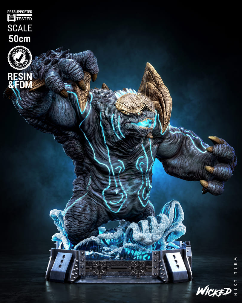 Pacific Rim Diorama, Sculptures and Busts Model Pack (5 Models) - Image 18