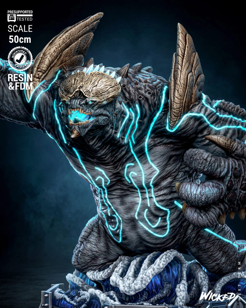 Pacific Rim Diorama, Sculptures and Busts Model Pack (5 Models) - Image 19