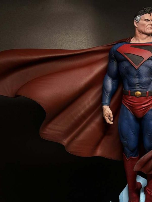 Superman Sculpture by Kelly Bents